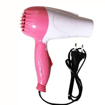 ⭐⭐⭐⭐☆ Nova Foldable Hair Dryer – NV 1290 | 1000W Powerful & Portable (Random Color)