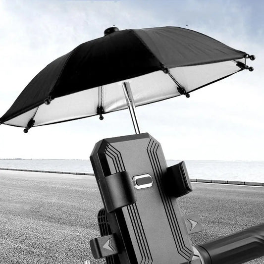 Motorcycle Phone Holder – Rainproof Sunshade Handlebar Mount