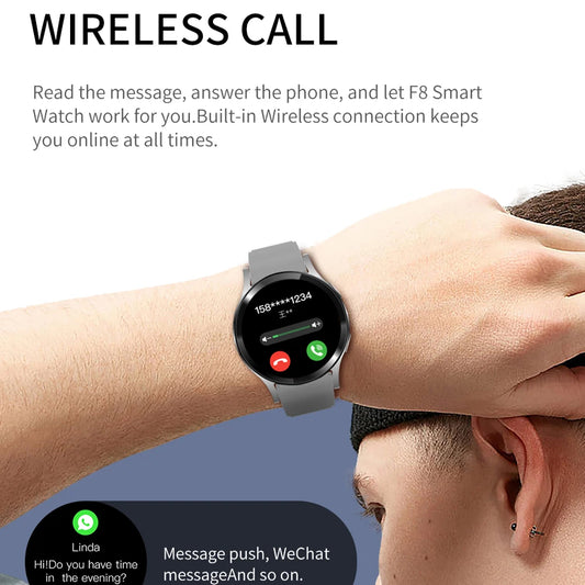 "Bluetooth Smartwatch – Fitness & Health Monitor" ✅