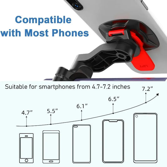 Motorcycle Phone Holder – Shockproof Bike & Scooter Mount
