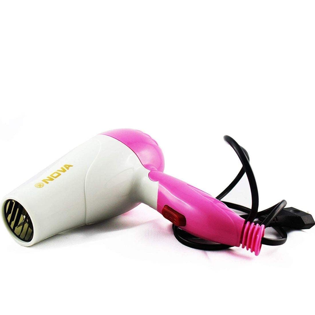 ⭐⭐⭐⭐☆ Nova Foldable Hair Dryer – NV 1290 | 1000W Powerful & Portable (Random Color)