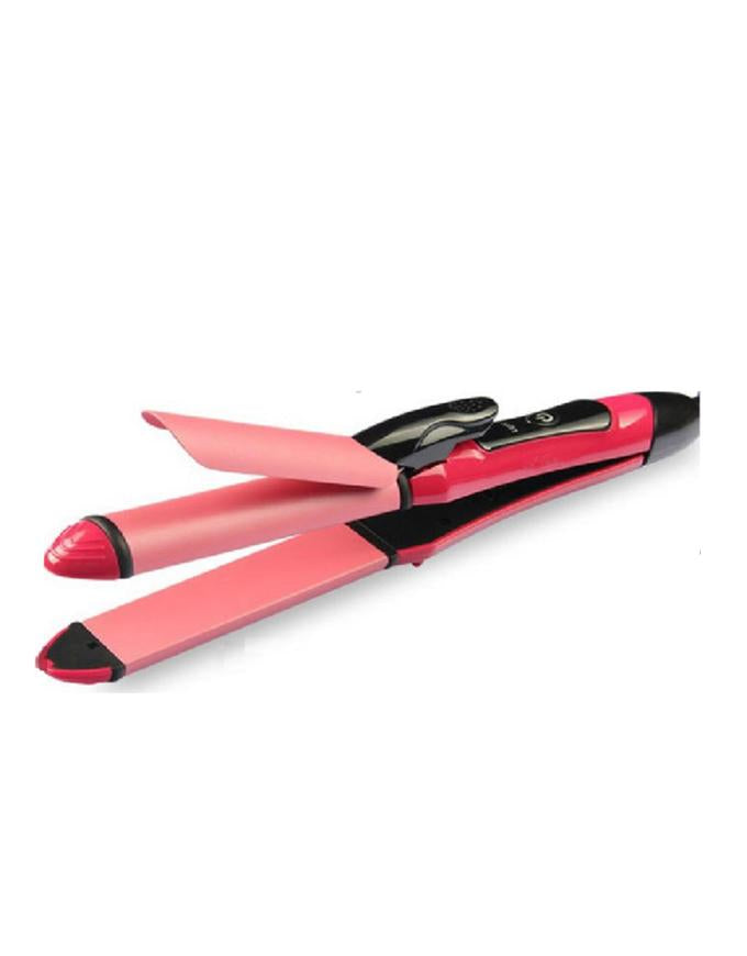⭐⭐⭐⭐ 2-in-1 Nova Hair Straightener & Curler – Dual Styling Tool (Model NH-2009)