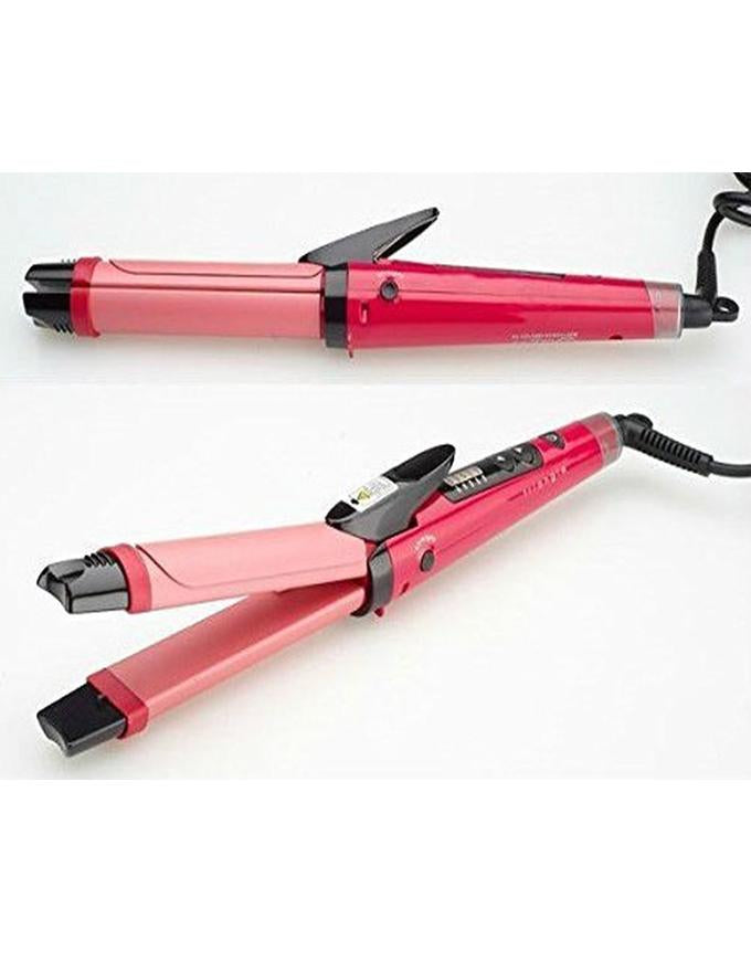 ⭐⭐⭐⭐ 2-in-1 Nova Hair Straightener & Curler – Dual Styling Tool (Model NH-2009)