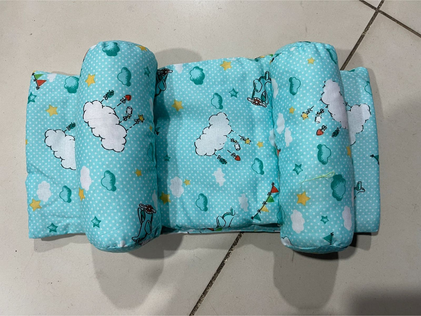 ⭐⭐⭐⭐ 68 Reviews  Soft Head Shaping Newborn Pillow – Flat Head Prevention | Breathable & Portable Infant Cushion