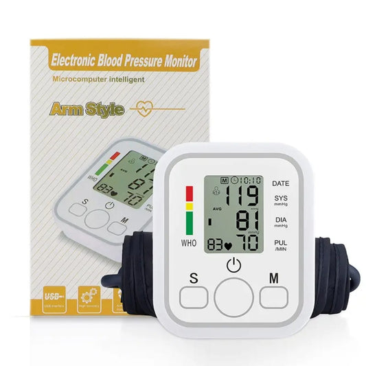 ⭐⭐⭐⭐⭐ (354+ Reviews) 🩺 Digital Blood Pressure Monitor – Fully Automatic Upper Arm BP Machine ❤️