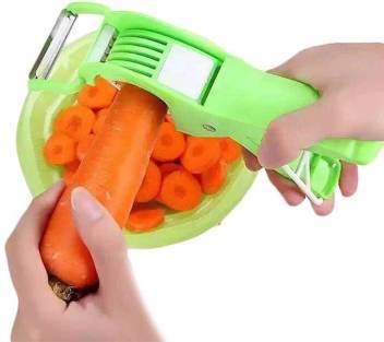 ⭐⭐⭐⭐⭐ 74 Reviews  Multi Veg Cutter – 5 Blade Vegetable & Fruit Slicer | Fast & Easy Kitchen Tool