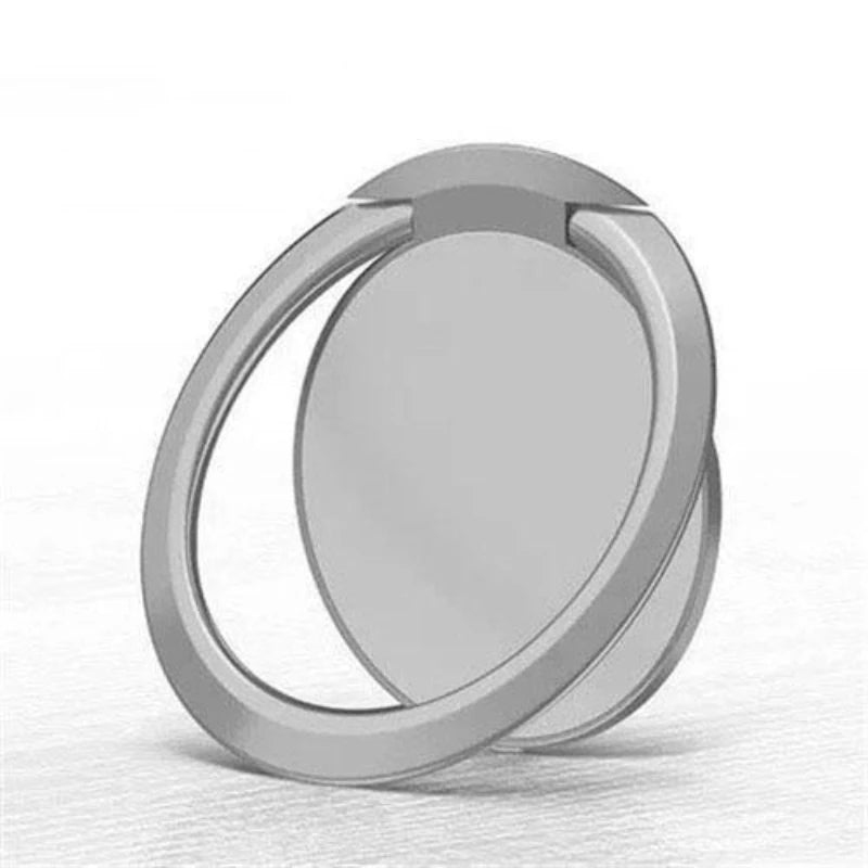 Ultra-Thin Metal Phone Ring Holder – Magnetic Car Stand