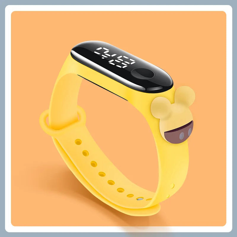 "Kids Cartoon LED Watch – Waterproof Sports Bracelet" ✅