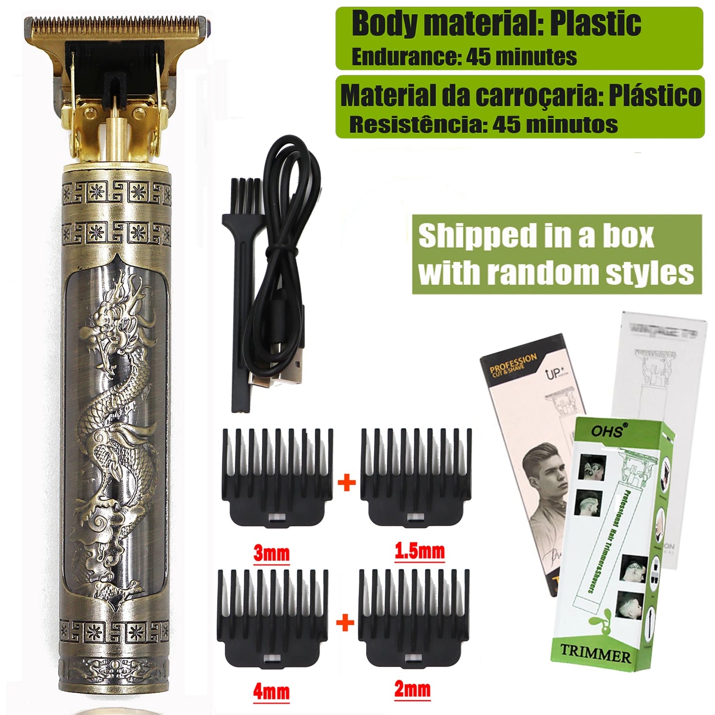 "T9 Hair Clipper – Electric Beard & Hair Trimmer" ✅