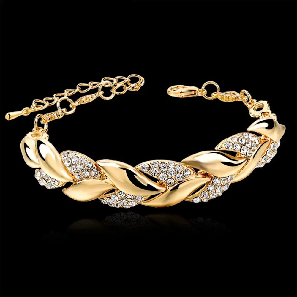 "925 Sterling Silver Crystal Bracelet – Elegant Women’s Jewelry" ✅