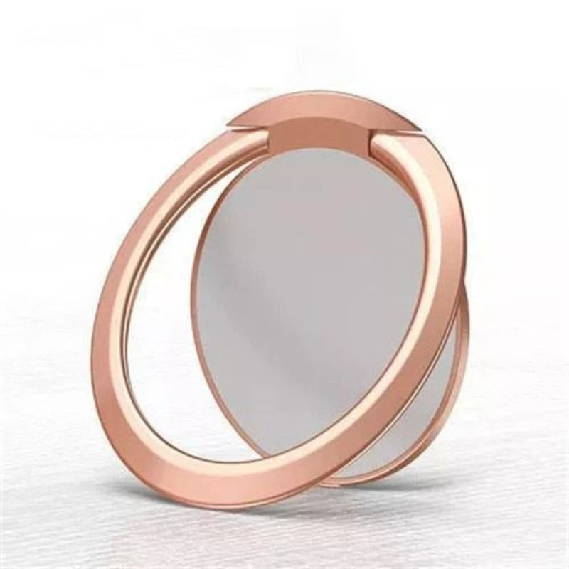 Ultra-Thin Metal Phone Ring Holder – Magnetic Car Stand