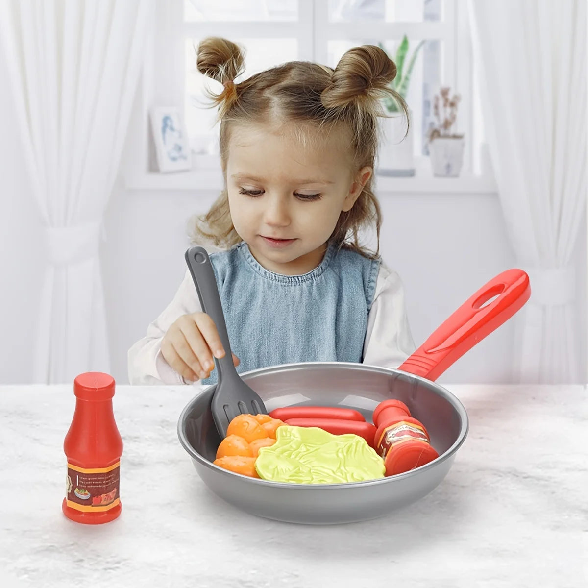MiniChef™ – 8PCS Pretend Kitchen Toy Set for Kids