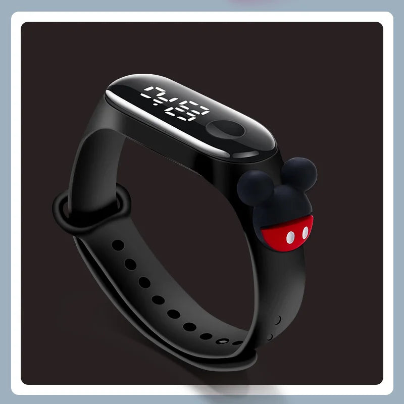 "Kids Cartoon LED Watch – Waterproof Sports Bracelet" ✅