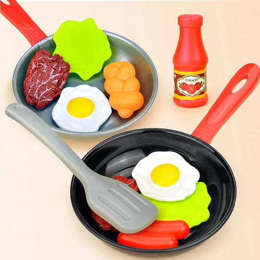 MiniChef™ – 8PCS Pretend Kitchen Toy Set for Kids