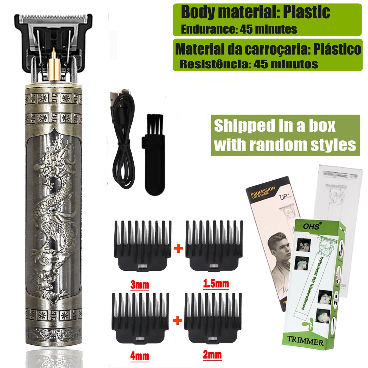 "T9 Hair Clipper – Electric Beard & Hair Trimmer" ✅