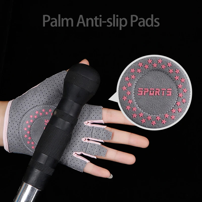 Ice Silk Fitness Gloves – Unisex, Breathable & Anti-Slip