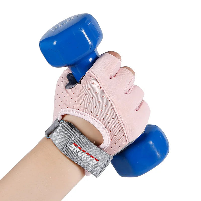 Ice Silk Fitness Gloves – Unisex, Breathable & Anti-Slip