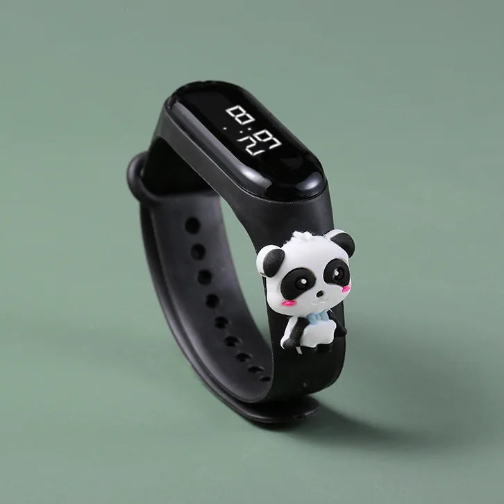 "Kids Cartoon LED Watch – Waterproof Sports Bracelet" ✅