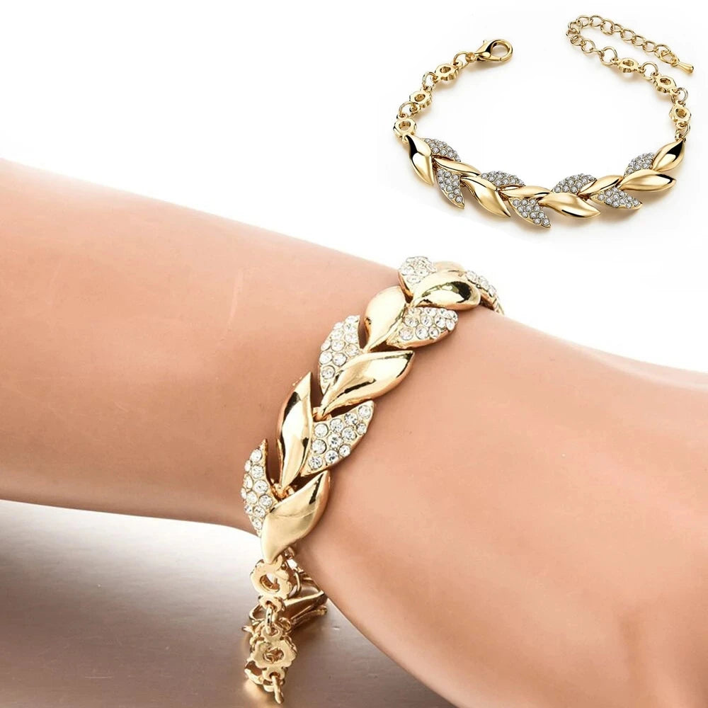 "925 Sterling Silver Crystal Bracelet – Elegant Women’s Jewelry" ✅
