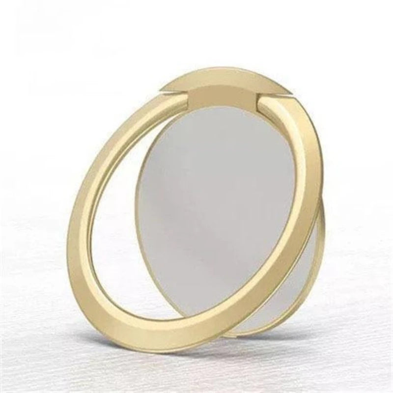 Ultra-Thin Metal Phone Ring Holder – Magnetic Car Stand