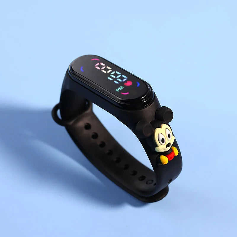 "Kids Cartoon LED Watch – Waterproof Sports Bracelet" ✅