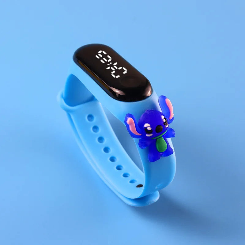 "Kids Cartoon LED Watch – Waterproof Sports Bracelet" ✅