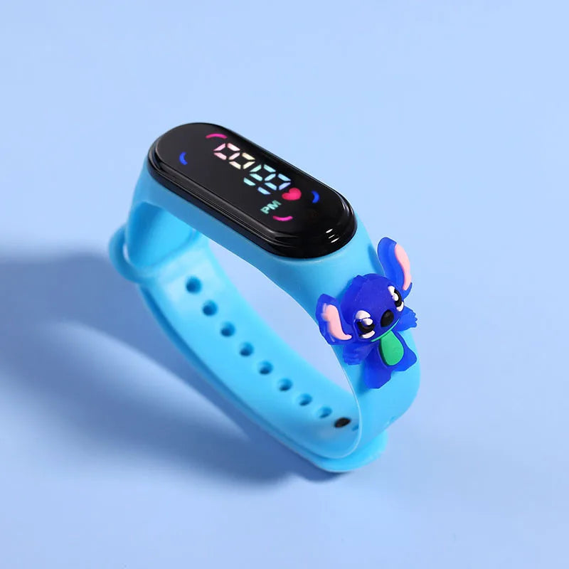 "Kids Cartoon LED Watch – Waterproof Sports Bracelet" ✅