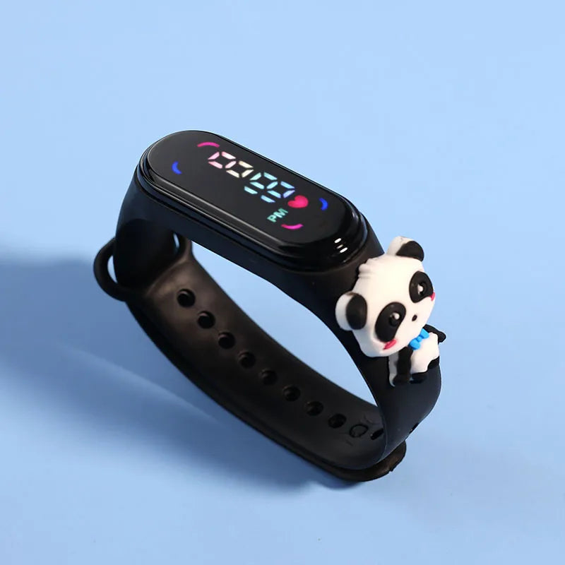 "Kids Cartoon LED Watch – Waterproof Sports Bracelet" ✅