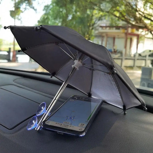 Motorcycle Phone Holder – Rainproof Sunshade Handlebar Mount