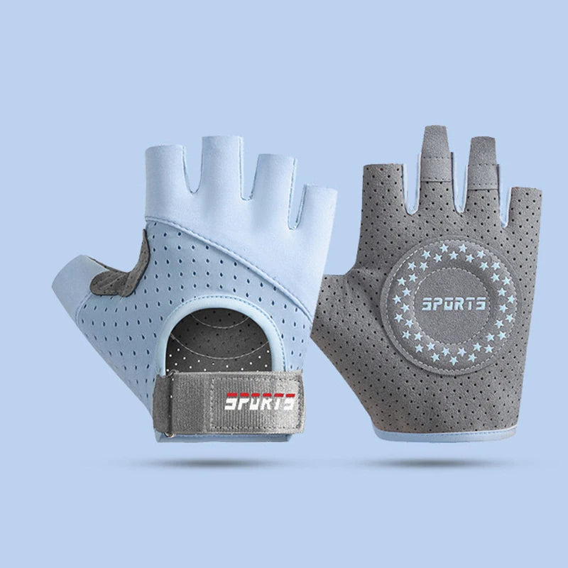 Ice Silk Fitness Gloves – Unisex, Breathable & Anti-Slip