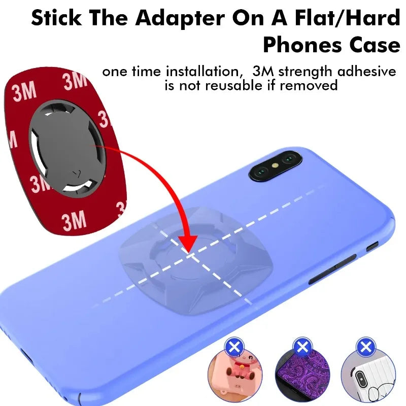 Motorcycle Phone Holder – Shockproof Bike & Scooter Mount