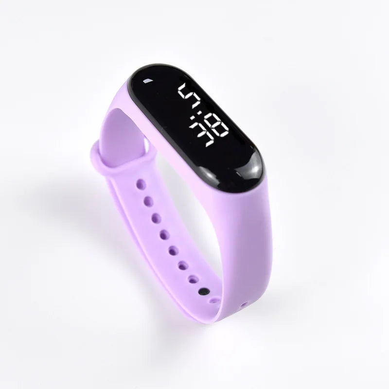 "Kids Cartoon LED Watch – Waterproof Sports Bracelet" ✅