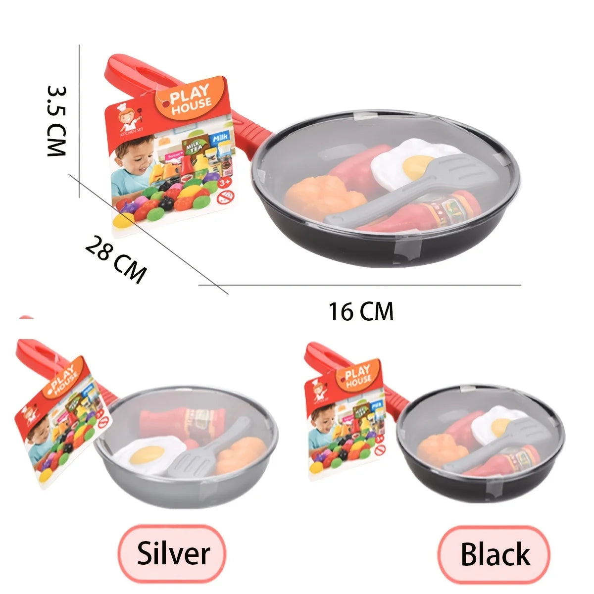 MiniChef™ – 8PCS Pretend Kitchen Toy Set for Kids