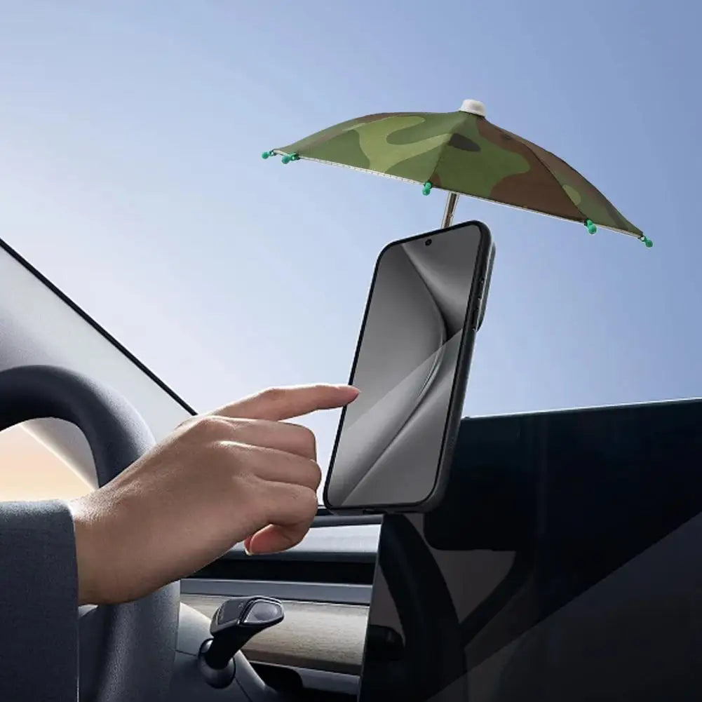 Motorcycle Phone Holder – Rainproof Sunshade Handlebar Mount