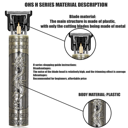 "T9 Hair Clipper – Electric Beard & Hair Trimmer" ✅