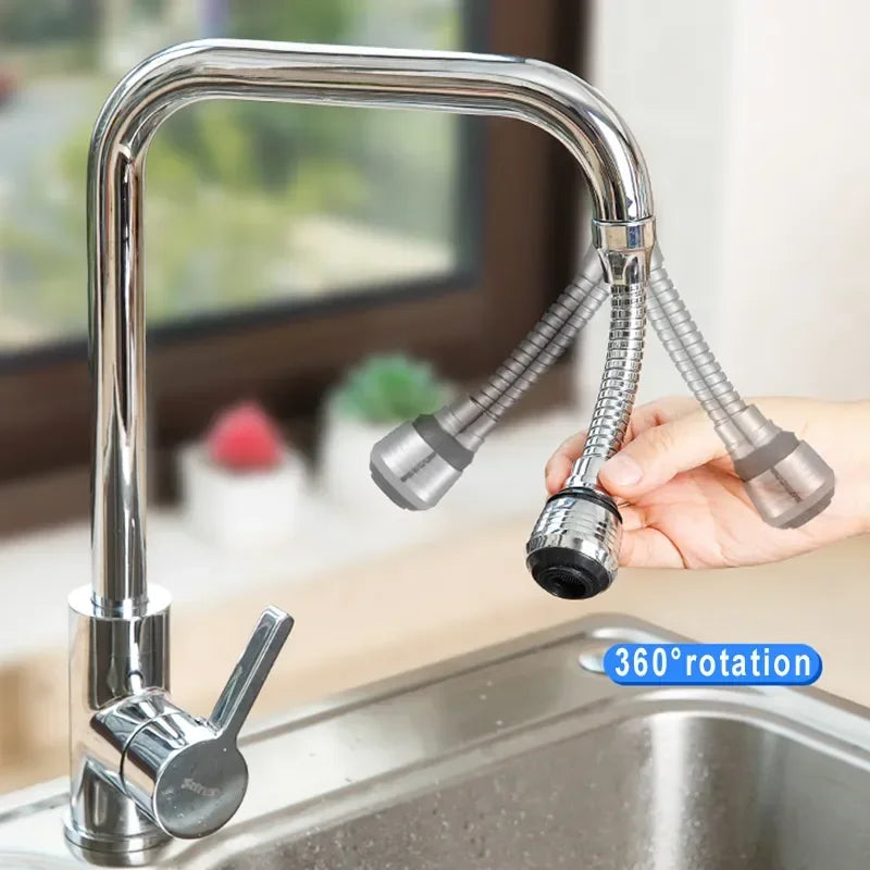 "360° Faucet Extender – High Pressure Water Saving Tap" ✅