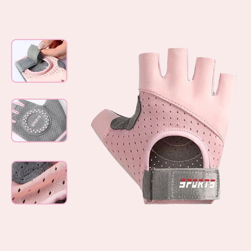 Ice Silk Fitness Gloves – Unisex, Breathable & Anti-Slip