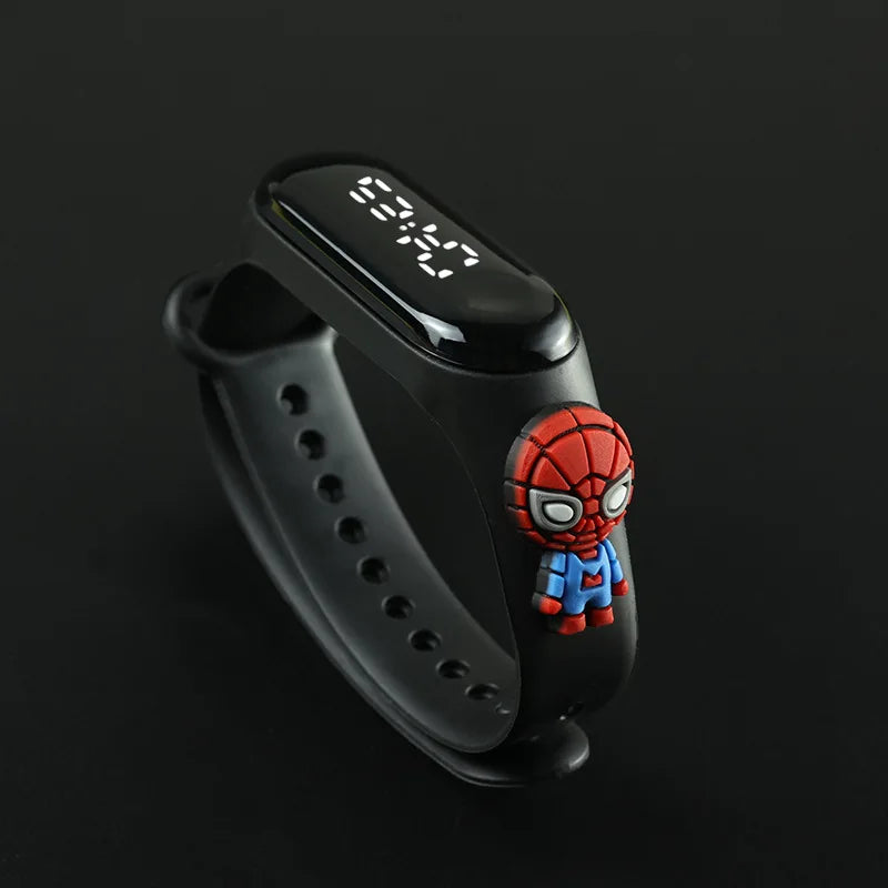 "Kids Cartoon LED Watch – Waterproof Sports Bracelet" ✅