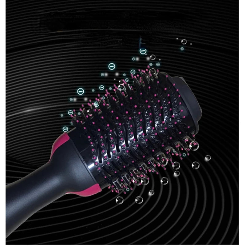 "4-in-1 Hot Air Brush – Hair Dryer & Styler" ✅