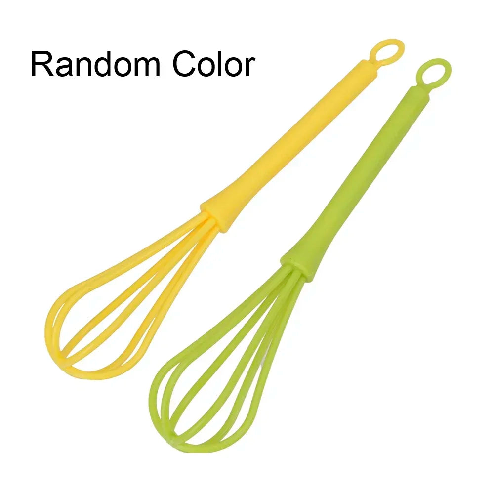 "Egg Whisk Mixer – Plastic Baking & Kitchen Tool" ✅