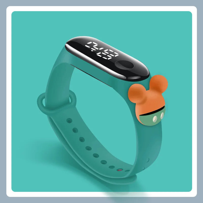 "Kids Cartoon LED Watch – Waterproof Sports Bracelet" ✅