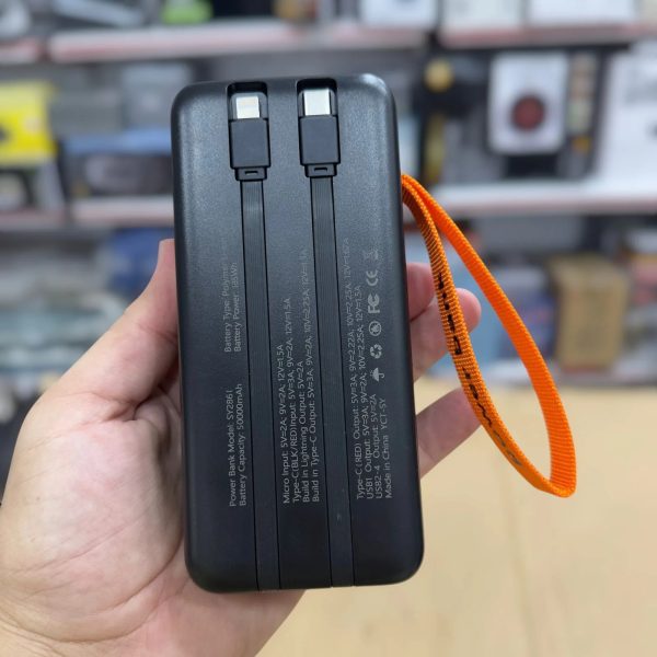 🔋 Enker 50000mAh Power Bank – Ultra High Capacity & Fast Charging