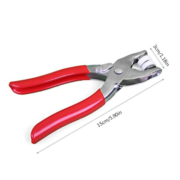 🔧 Plier Tool Kit with 50 Metal Snap Buttons – DIY Sewing & Craft Fastener Set