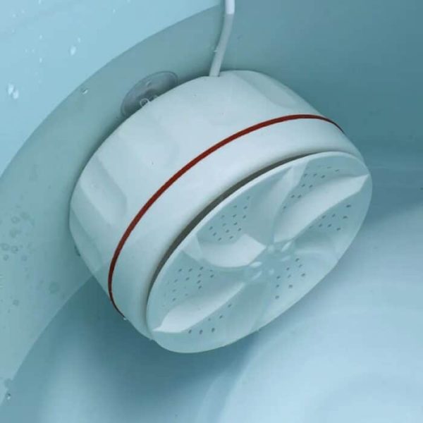Travel-Friendly USB Mini Washer – Ultrasonic Turbo Cleaning Machine
