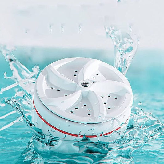 Travel-Friendly USB Mini Washer – Ultrasonic Turbo Cleaning Machine