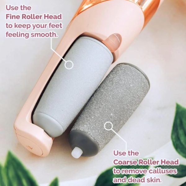 ⭐⭐⭐⭐⭐ (105+ Reviews) 🌟 Rechargeable Electric Pedi Foot Filer – 🦶 Soft & Smooth Feet | Callus Remover, Rechargeable & Portable