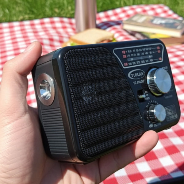 📻 Yuegan YG-518URT – 3-Band Portable Radio with MP3 Player & Flashlight